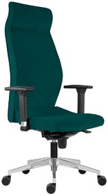 ANTARES Manažérska kancelárska stolička 1800 LEI čalúnenie Dora D6 zelená
