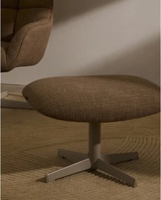 Hnedá podnožka Jaspe – Kave Home