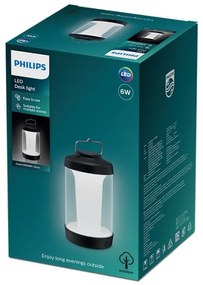 Philips - LED Stmievateľná prenosná lampa CICERO LED/6W/5V 4000 mAh IP54