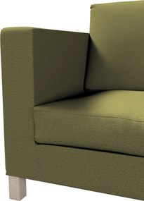 Poťah na sedačku Karlanda  (pre 3 osoby,nerozkladacia,krátky) farba produktu zelená látka zapletaná