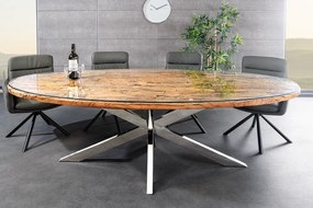 Jedálenský stôl BARRACUDA 220 cm oválny