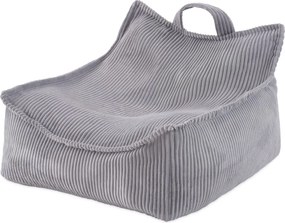 Kreslo štvorcové menčester šedá