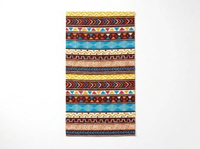 Rýchloschnúca XXL plážová osuška AZTECA farebná 150 x 210 cm, 100% mikrovlákno
