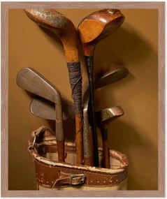 Fotografia v ráme Golf Clubs, rôzne veľkosti