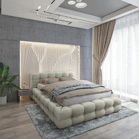 Čalúnená manželská posteľ CANDY 160 x 200 cm