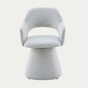 Jedálenská stolička GOMBE otočná, béžová 774874