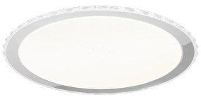 Stropné LED svietidlo Layla, 1x LED 50w, 3000-6000k, w/ch, s ovládačom