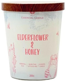 Sviečka Arome v skle s kovovým viečkom 255gElderflower &amp; Honey
