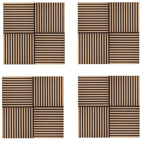 Livarno home Drevené panely, 16 kusov  (800011172)