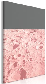 Artgeist Obraz - Pink Moon (1 Part) Vertical Veľkosť: 20x30, Verzia: Na talianskom plátne