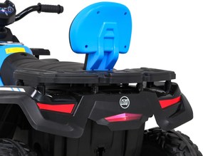 Ramiz Štvorkolka XT-Speed pre deti modrá + pohon 4x4 + EVA kolesá + pomalý štart + MP3 rádio + LED