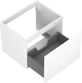 Mexen Orio, kúpeľňová skrinka 60 cm, 1 zásuvka, biela matná, 91A10-06047-1-BF01