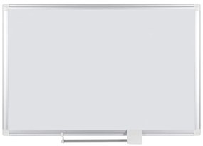 Bi-Office Biela popisovacia magnetická tabuľa na stenu LUX, 900 x 600 mm