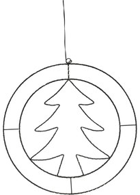 Vianočná závesná LED dekorácia Trinket Tree 285 LED, 52 cm