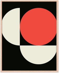 Nástenná dekorácia v ráme Bauhaus Inspiration