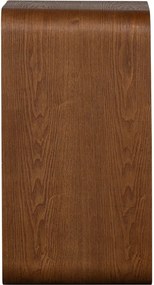 Odkladací stolík v dekore orecha 32x40 cm Frey – WOOOD