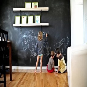 Samolepiaca nástenná tabuľa + kriedy