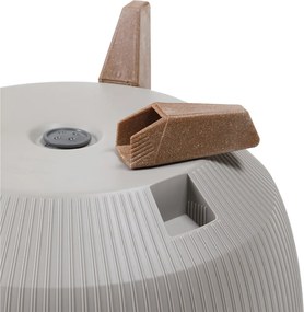 Květináč ROSA LINEA Eco Wood 29,2x18,3 cm zelený