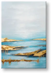 Maľovaný obraz na stenu ABSTRAKT 80x120 cm