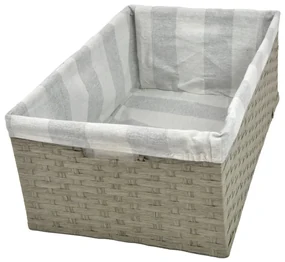 Úložný box sivý Rozmery (cm): 30x20, v. 12