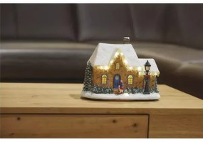 LED Vianočná dekorácia LED/3xAA domček