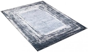 Tmavý trendový koberec s protišmykovou úpravou Šírka: 80 cm | Dĺžka: 150 cm