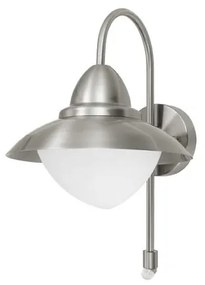 EGLO 87105 - Vonkajšie senzorové nástenné svietidlo SIDNEY 1xE27/60W IP44