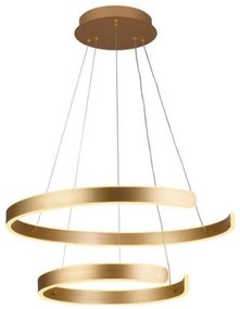 LED Stmievateľný luster na lanku LED/120W/230V 3000-6500K + diaľkové ovládanie