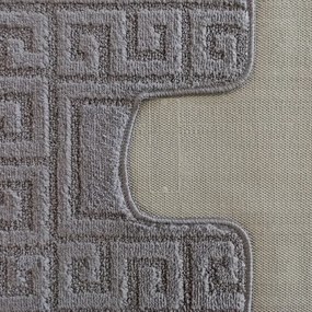 Sada kúpeľňových koberčekov Montana Ethnic Opal Grey