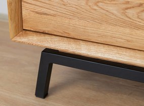 PROXIMA.store - Moderný dubový TV stolík 2.1 - MODERN LOFT FARBA: dub, ROZMER: dĺžka TV stolíka 200 cm