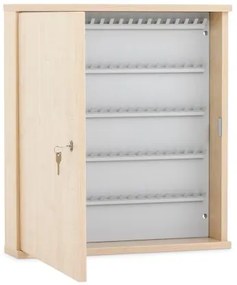 Skrinka na kľúče z laminovanej drevotriesky, na 100 kľúčov