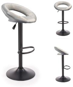 Barová stolička AGA MR2043Grey - sivá