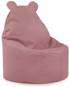 Kreslo pre deti Teddy pudrové