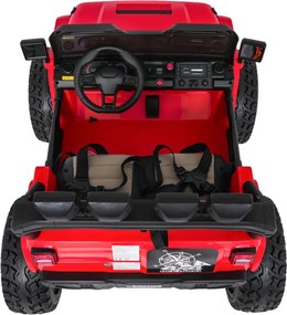 Elektrické autíčko Extreme Sport 4x4 červené