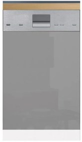 Skrinka do kuchyne Gardena D60FZN dvierka na umývačku 570 X 596 grey