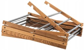 Erga Aurora Plus, vešiak na sušenie bielizne 69x49,5x97 cm na postavenie, hnedá-čierna, ERG-SEP-1265SUAURPLUD