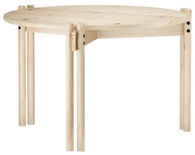 Okrúhly konferenčný stolík z borovicového dreva v prírodnej farbe ø 60 cm Sticks – Karup Design