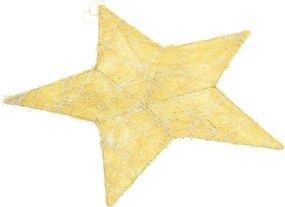 Vianočná ozdoba Golden Star II 40 cm
