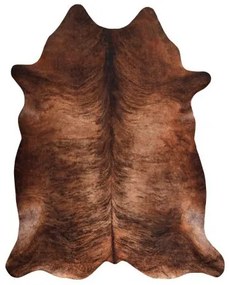 Kobercová umelá hovädzia koža, krava G5067-3 hnedá koža Veľkosť: 180x220 cm