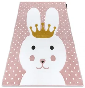 Koberec PETIT BUNNY KRÁLIK ružový