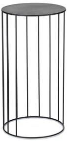 SADA 3x Stojan na kvety LOFT čierna