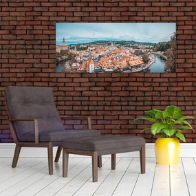 Obraz - Český Krumlov (120x50 cm)