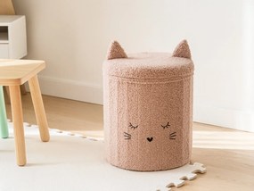 CH Taburetka s úložným priestorom Alice - ružová