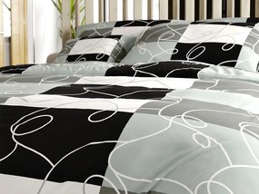 Bavlnené obliečky KASPARO BLEND sivé Rozmer obliečky: 70 x 90 cm | 140 x 220 cm