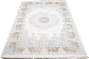 Koberec Sahara N761A krémovo-béžový obdĺžnikový – Turecká kvalita Rozmer: 180x250 cm