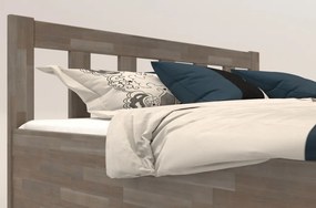Posteľ s úložným priestorom Tema Box 180x200 cm, šedý buk