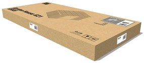 G21 Záhradný domček GRAH 483 - 340 x 142 cm, metalický šedý 63900992
