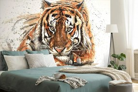 Tapeta maľba bengálskeho tigra
