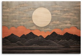 Gario Obraz na plátne Západ slnka v Japonsku Rozmery: 120 x 80 cm