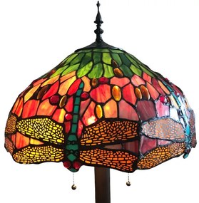 Tiffany stojaca lampa Chain Decagon MULTICOLOUR 42*160